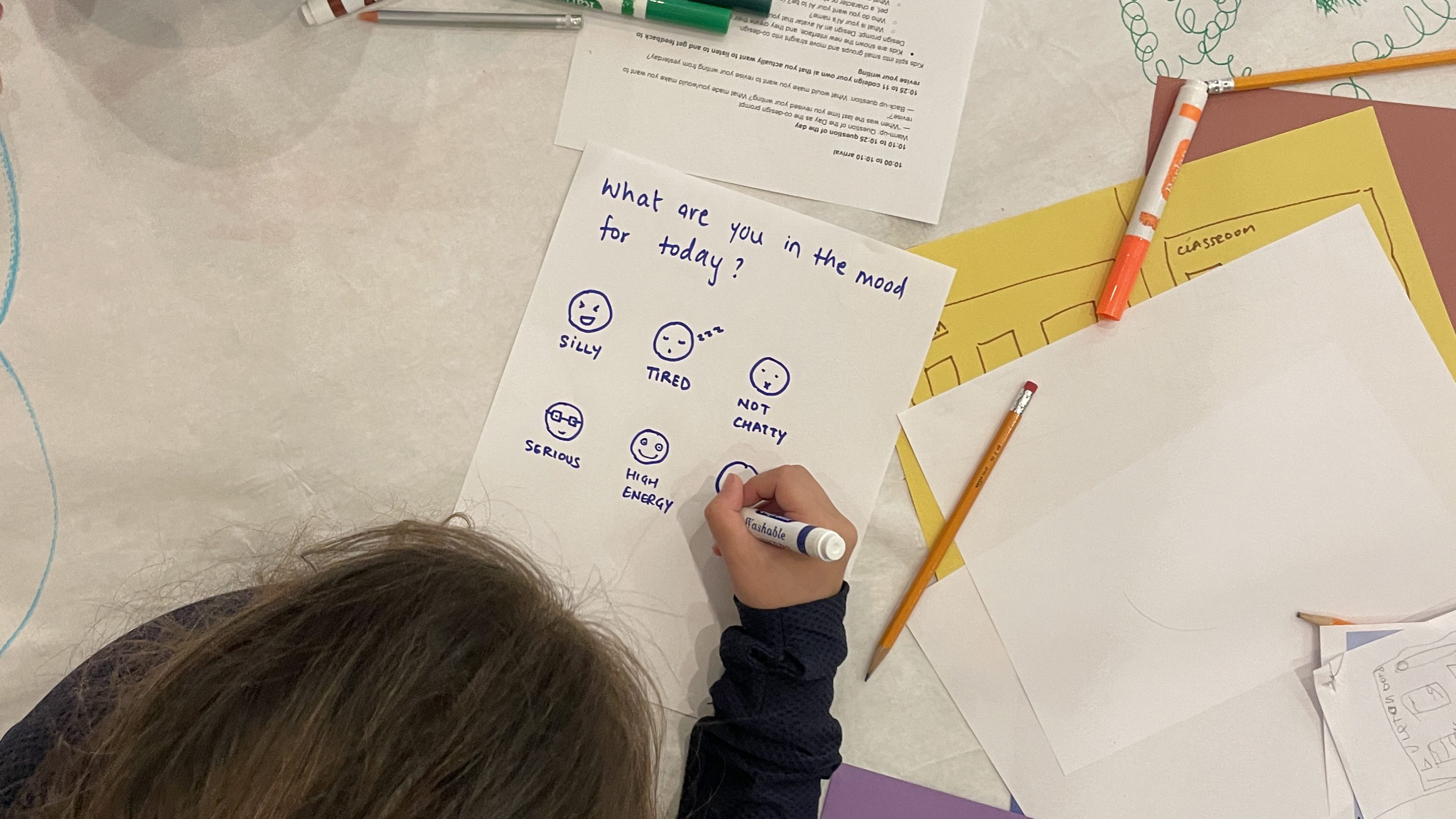 Joan Ganz Cooney Center Co-Design with Kids Toolkit: Paper Prototyping