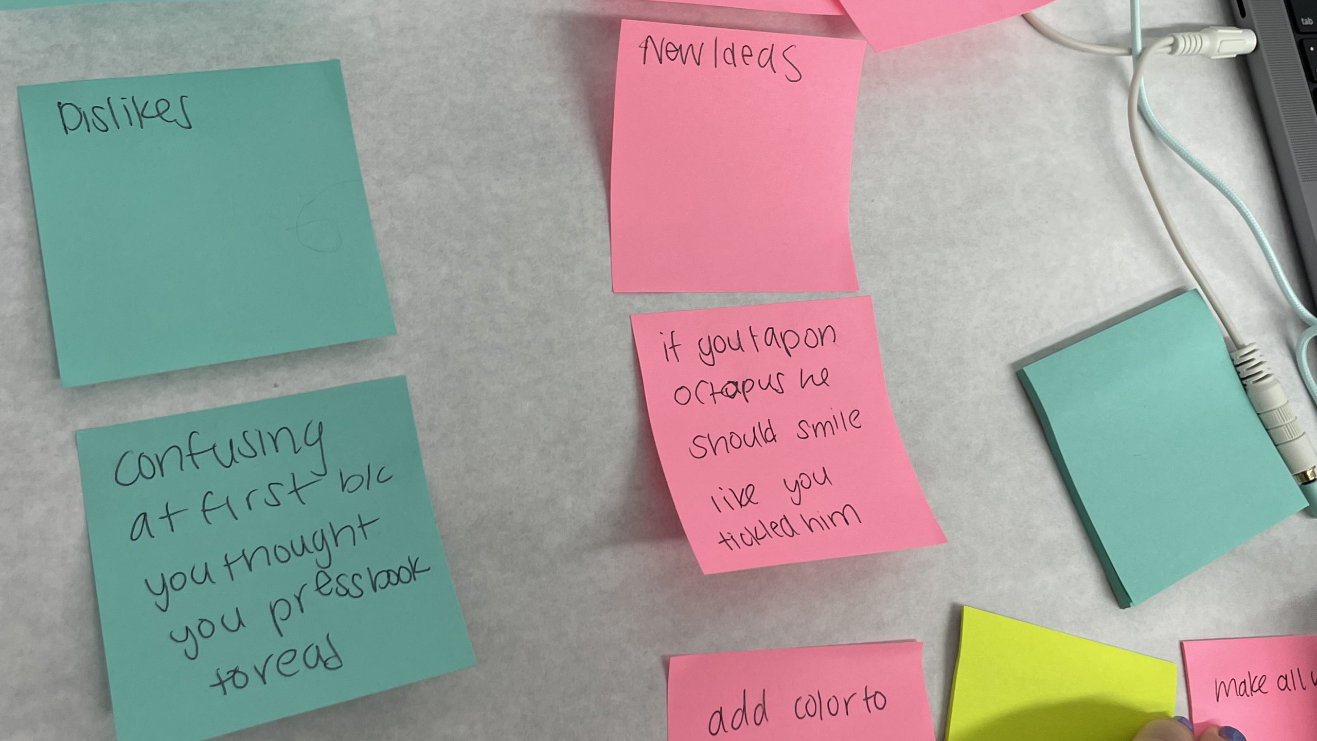 Joan Ganz Cooney Center Co-Design with Kids Toolkit: Sticky Noting