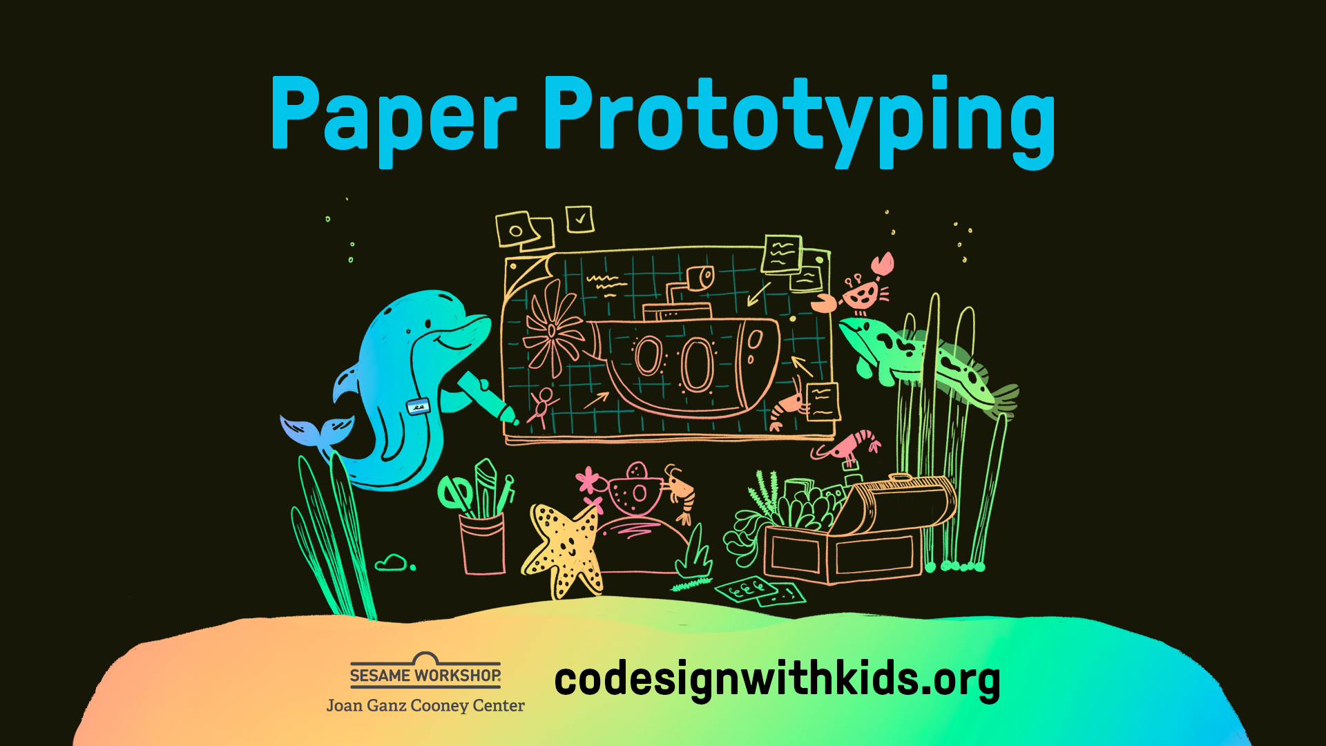 Joan Ganz Cooney Center Co-Design with Kids Toolkit: Paper Prototyping video thumbnail